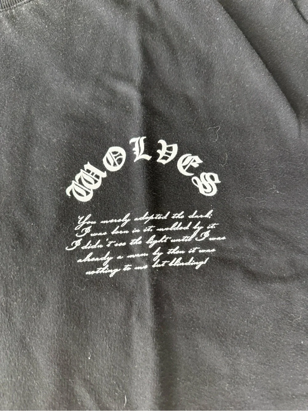 Darc Sports Wolves Club Black Men’s T Shirt - Picture 2 of 8